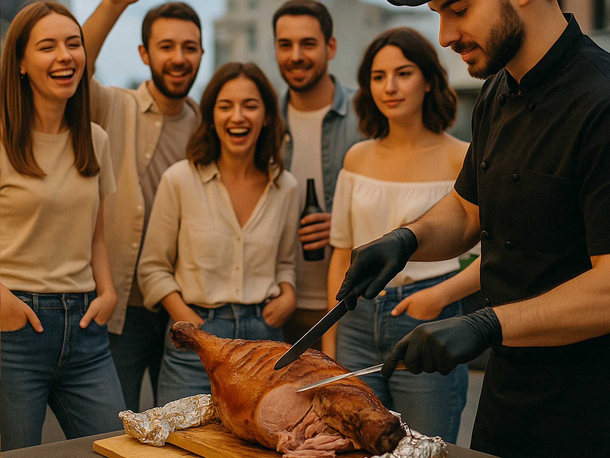 Menú Express con Pernil de Cordero